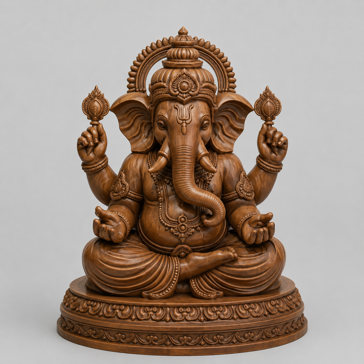 Ganesh Ji V23525 3D Model (5 Inch)